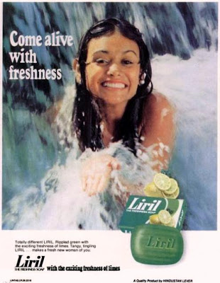 Liril “girl in the waterfall” ad