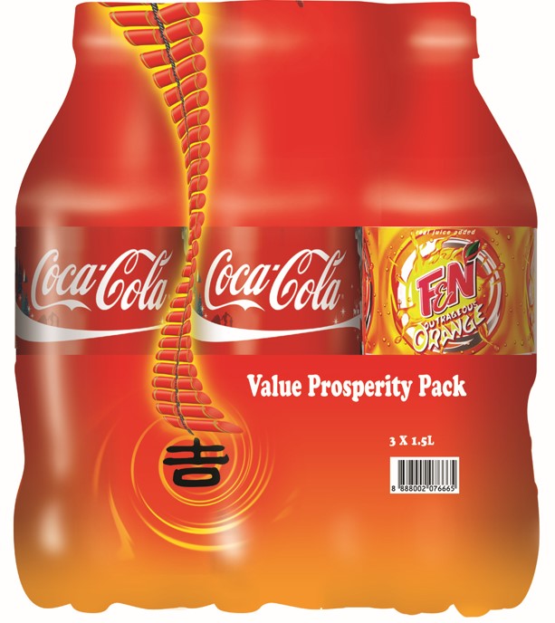 Consumer Promotions - Coca-Cola F&N banded prosperity pack